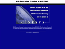 Tablet Screenshot of ginesys.com